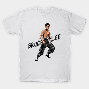 Movie Bruce Jeet Kune Do Bruce Dragon Legend T-Shirt